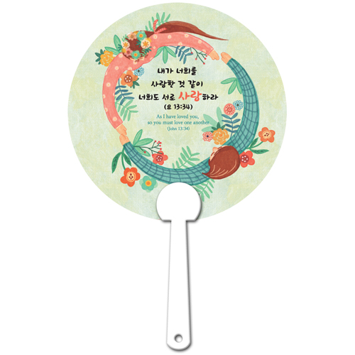 원형 팬시부채(독판제작)