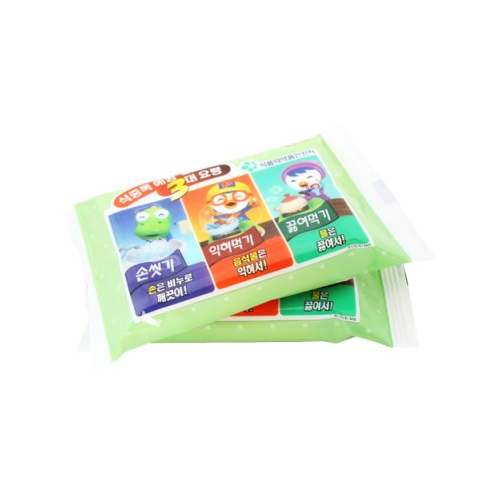 [10매, 15매, 20매] 비닐독판 물티슈<b><font color=red>[물티슈 매수 선택 상품]</font></b>