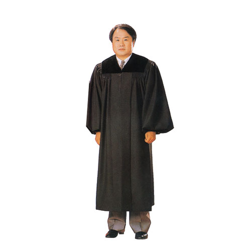 장로가운(동복)-요크 검정색 비로드 포함