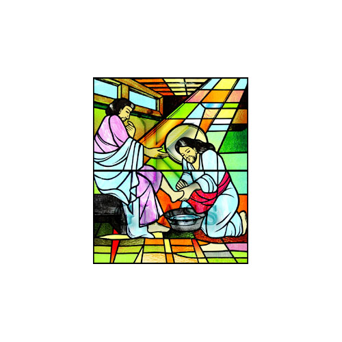 [세트] 대형성화 제자의 발을 씻어 주시는 예수 (GB0204)