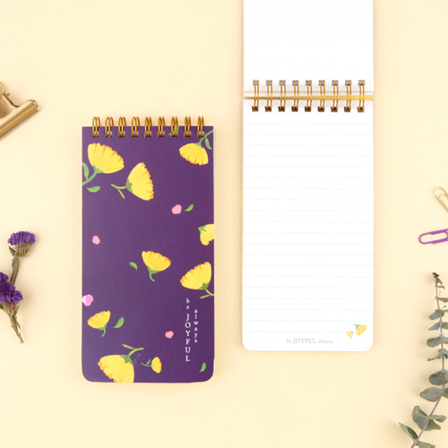 그레이스벨 플라워 스프링수첩 02.퍼플가든